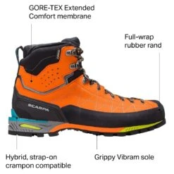 Scarpa Zodiac Tech GTX Mountaineering Boot -Scarpa TON D15 1