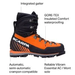 Scarpa Mont Blanc Pro GTX Mountaineering Boot - Men's -Scarpa TON D15