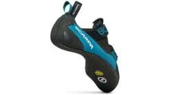 Scarpa Boostic Climbing Shoes -Scarpa opplanet scarpa boostic climbing shoes black azure 45 70071 000 blkazr 45 av 6