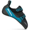 Scarpa Boostic Climbing Shoes 1 Scarpa Boostic Climbing Shoes -Scarpa opplanet scarpa boostic climbing shoes black azure 45 70071 000 blkazr 45 main 1