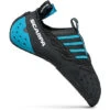 Scarpa Instinct S Climbing Shoes -Scarpa opplanet scarpa instinct s climbing shoes black azure 45 70039 000 blkazr 45 main