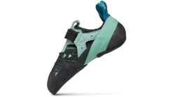 Scarpa Instinct VS Climbing Shoes - Women's -Scarpa opplanet scarpa instinct vs climbing shoes womens black aqua 44 70013 002 blkaqua 44 av 3
